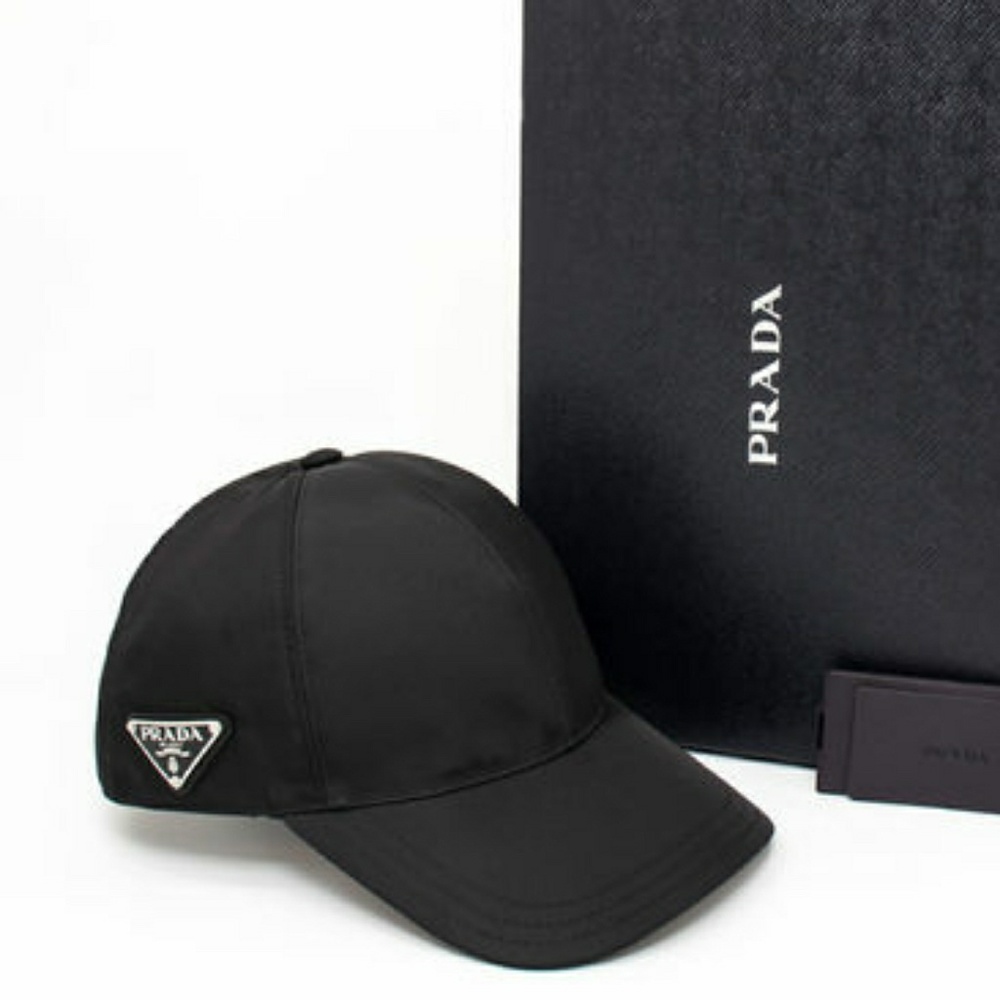 PRADA BOSCO NYLON BASEBALL CAP